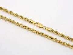 Pretty 14k Rope Necklace