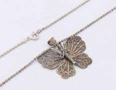 Big Group Lot of Vintage 925 Sterling Silver Necklaces