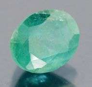 Glowing blue green 2.68ct unheated Emerald