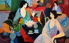 Spectacular Certified Large Itzchak Tarkay Serigraph, Hand Signed