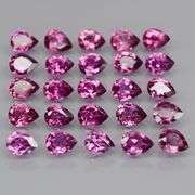 Amazing 5.17ct Rhodolite Garnet set