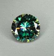 Dazzling 4 Ct VVs1 Deep Emerald Green Moissanite Solitaire