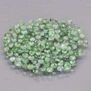 Outstanding 1.25ct light green Alexandrite set