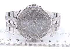 Bulova Crystal Swarovski Pave Dial Quartz Watch