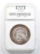 MS64 1881-S Morgan Silver Dollar PCI Beautifully Toned