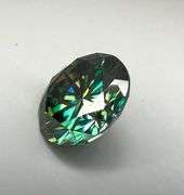 Dazzling 4 Ct VVs1 Deep Emerald Green Moissanite Solitaire