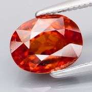 Top luster 2.25ct natural Imperial Zircon
