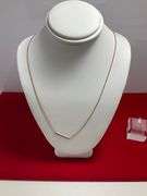 BRAND NEW 14K ROSE GOLD AND DIAMOND NECKLACE