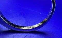 Sparkling 3.65 Emerald Green Fire Moissanite Ring