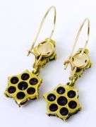 Antique 14K Bohemian Garnet Earrings