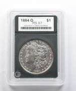 MS67 1884-O Morgan Silver Dollar NGP
