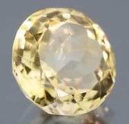 Glittering 6.53ct unheated Citrine solitaire