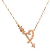 Tiffany & Co. Paloma’s Graffiti Heart & Arrow Pendant Necklace in 18K