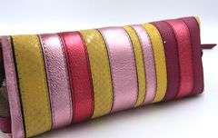 Burberry Halton Pop Element Bright Pink and Check Make up Bag