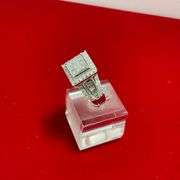 CERTIFIED 14K WHITE GOLD AND DIAMOND RING. 2.50 CARATS