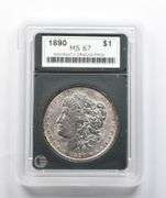 MS67 1890 Morgan Silver Dollar NGP