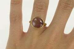 18K Yellow Gold Marco Bicego Jaipur Pink Tourmaline Ring
