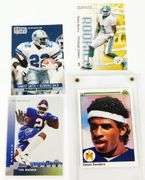 4 NFL 1990's Rookie Football Cards