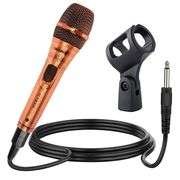 Dynamic Karaoke Mic: Clear Sound, Cardioid Pickup