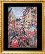 Collectible Vintage Color Plate by Claude Monet Circa 1967.