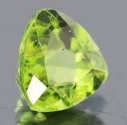 Glittering 3.31ct trillion cut Peridot