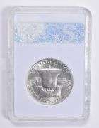 MS69 FBL 1948-P Franklin Silver Half Dollar Full Bell Lines SGS