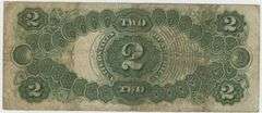 Nice circulated 1917 Series Large Size $2 Legal Tender Note