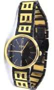 Fendi 29mm Quartz Black and Gold Watch