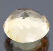 Glittering 6.53ct unheated Citrine solitaire