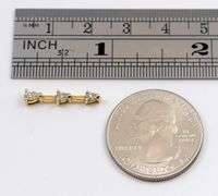 Nice 3 Pear Shaped Diamond Pendant