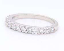 Dazzling White Gold 0.65ctw Diamond Band