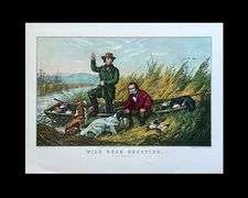 Collectible Vintage Artwork Depicting America in the Mid-Nineteenth Century