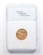 MS63 1910 $5 Indian Head Gold Half Eagle NNC