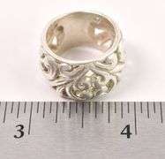 Sterling Silver Wide Band Ring