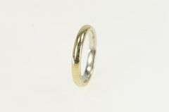 18K White Gold 2.8mm Tiffany & Co Wedding Band Ring