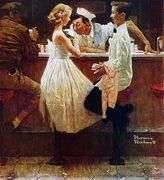 Collectible Vintage Norman Rockwell Circa 1970