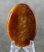 Outstanding 44.48ct golden Tiger Eye cabochon