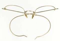 Gold Filled Victorian Half Moon Glasses Gold Filled Frames