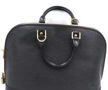 Louis Vuitton Alma Epi Noir PM Bag