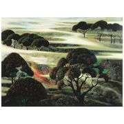 Forest in Fog by Eyvind Earle