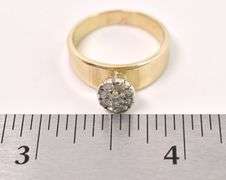 Darling 14K Yellow Gold Diamond Ring