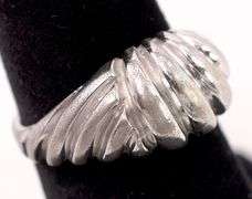 Sterling Silver Dome Ring