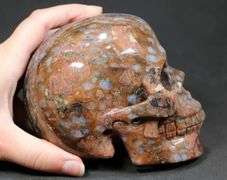 Incredible 6,755ct Que Sera Stone Skull