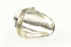 Sterling Silver L Henderson Southwestern Mother of Pearl Ring