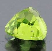Glittering 3.31ct trillion cut Peridot