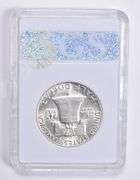 MS69 FBL 1951-D Franklin Silver Half Dollar Full Bell Lines SGS