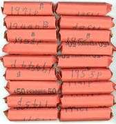 18 Assorted Rolls of Lincoln Wheat Cent Dates