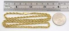 Pretty 14k Rope Necklace