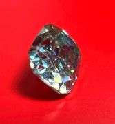 5.28 Ct Paraiba Green Rare Cushion Cut Fire Moissanite