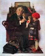 Collectible Vintage Norman Rockwell Circa 1970